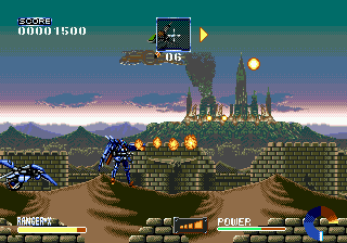 Ranger-X (Europe) In game screenshot